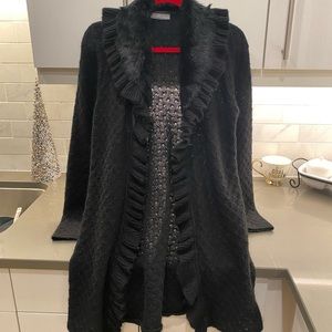 Long cozy jacket  (used)great condition